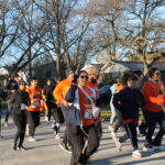 photo of participants at the 2025 butterball burner 5k fun run