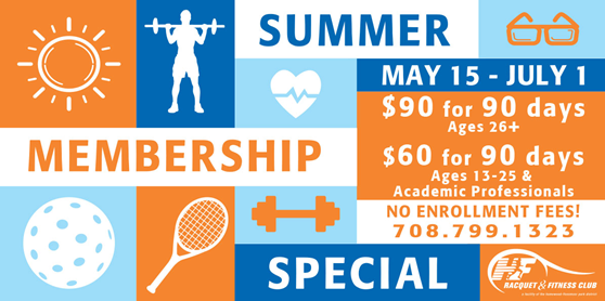 Summer Membership Special-2026 Graphic that reads "Membership Special. May 15-July 1"